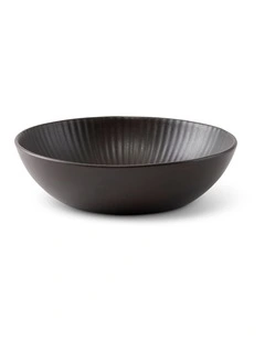 salt&pepper Milo Pasta Bowl 20cm in Cocoa