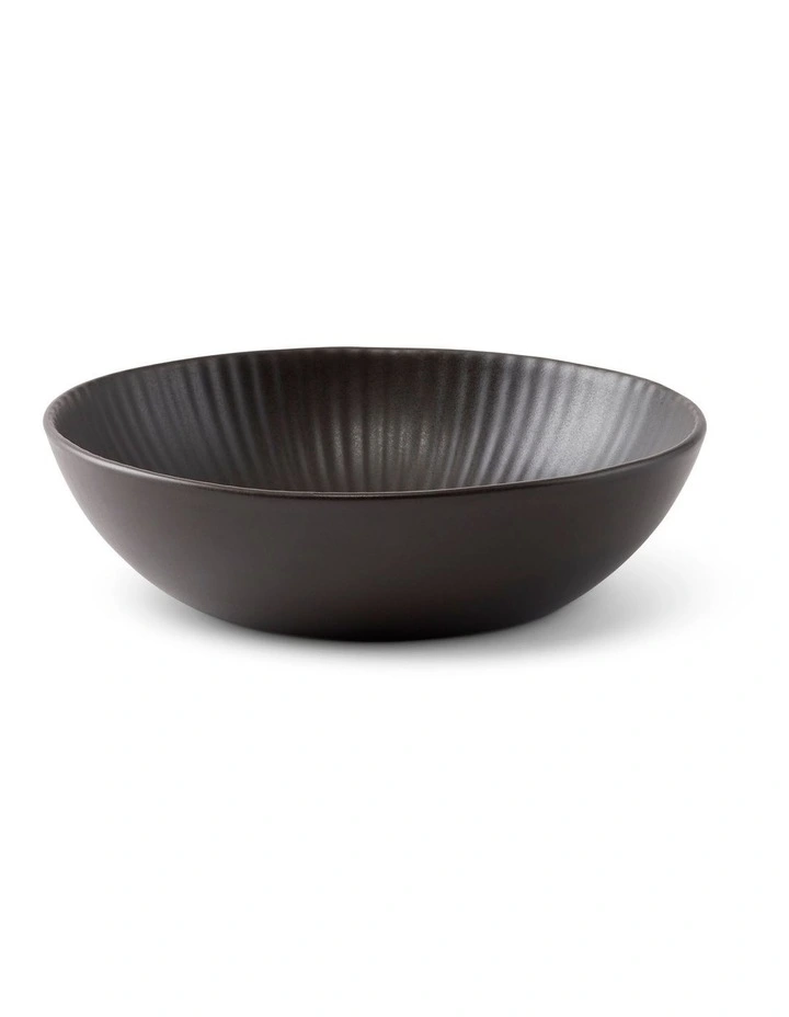 salt&pepper Milo Pasta Bowl 20cm in Cocoa image 1