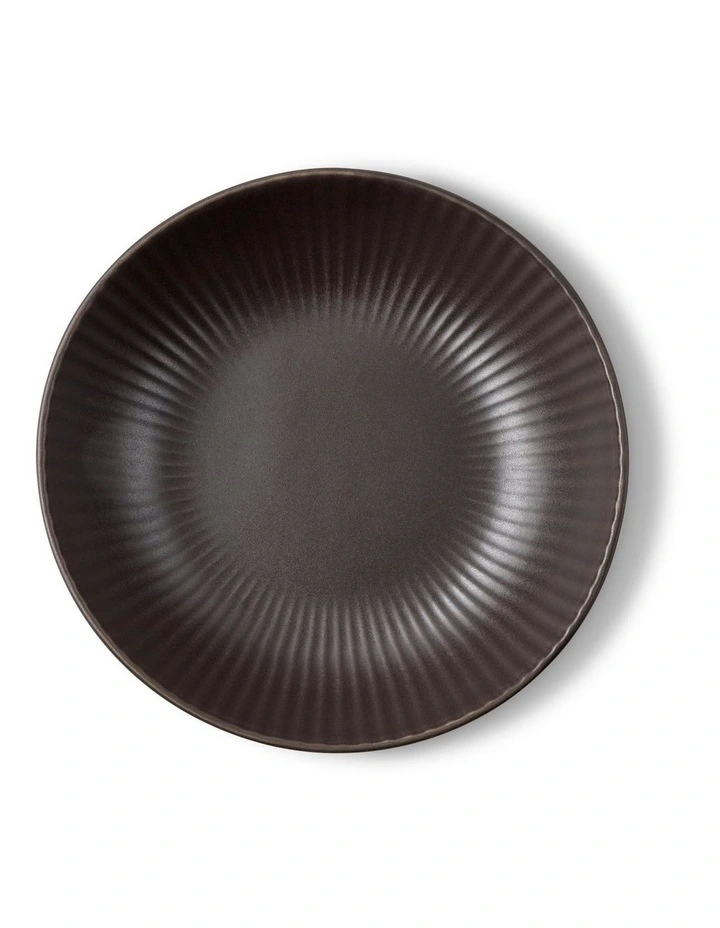 salt&pepper Milo Pasta Bowl 20cm in Cocoa image 3