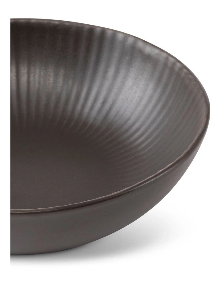 salt&pepper Milo Pasta Bowl 20cm in Cocoa image 4