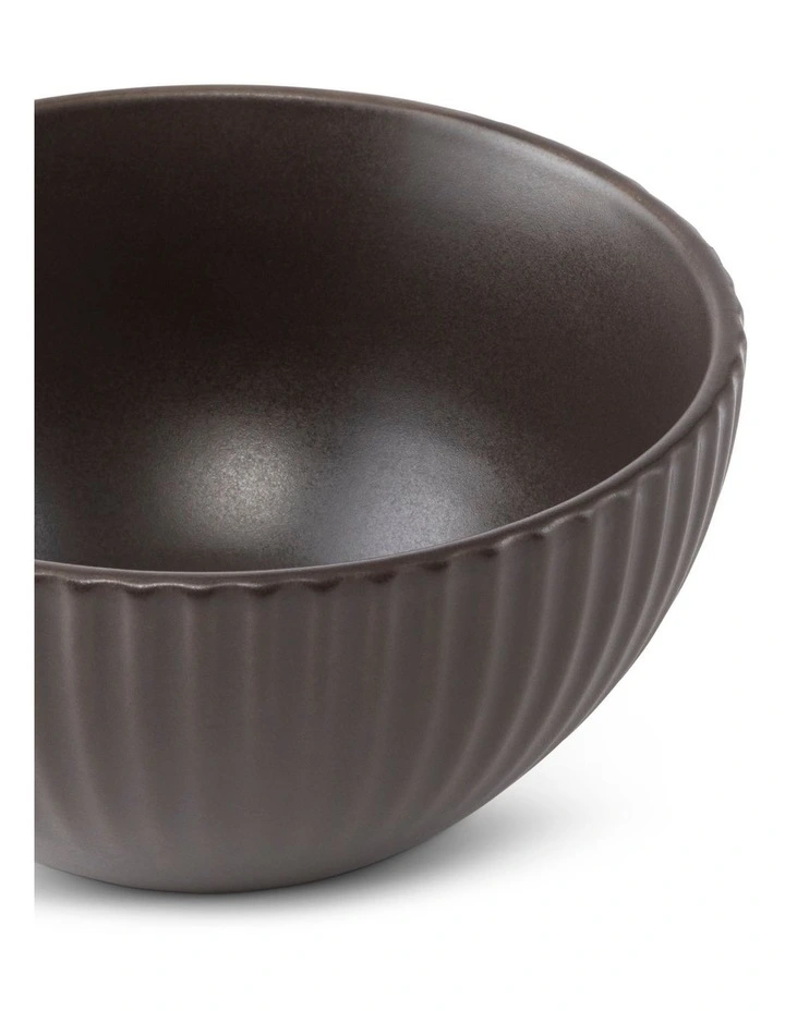 salt&pepper Milo Breakfast Bowl 14cm in Cocoa image 4