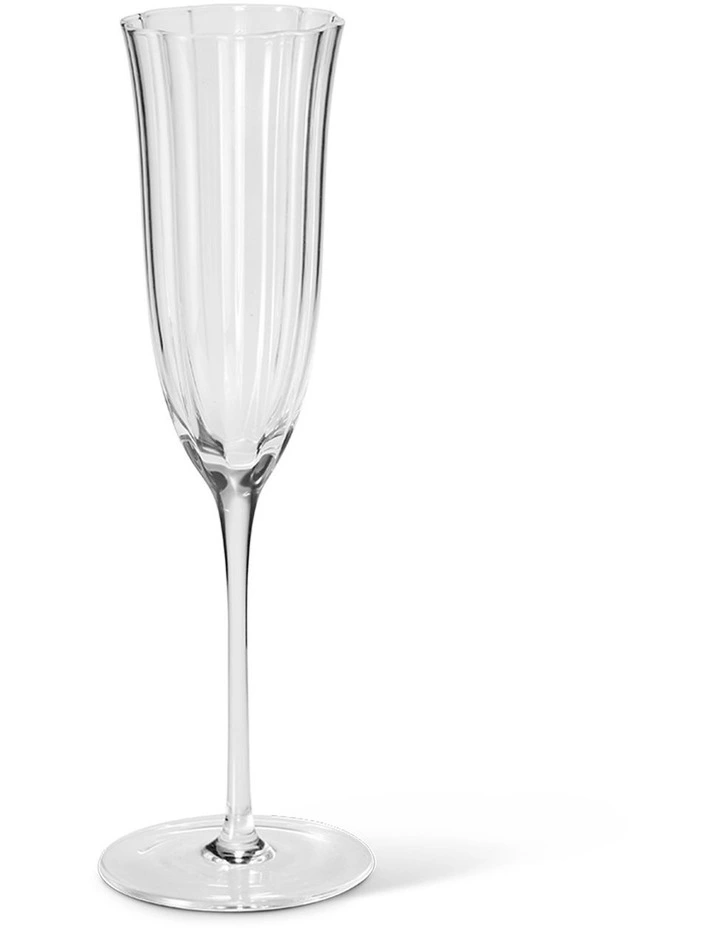 salt&pepper Aurora Champagne Glass Set of 2 200mL in Clear image 2