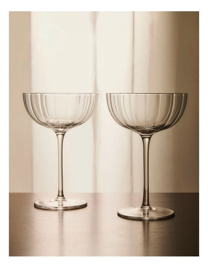 salt&pepper Aurora Cocktail Glass Set of 2 280mL in Clear image 5