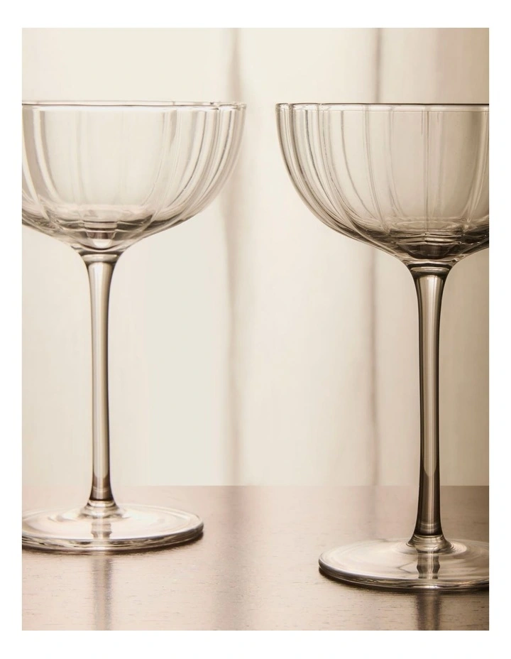 salt&pepper Aurora Cocktail Glass Set of 2 280mL in Clear image 6