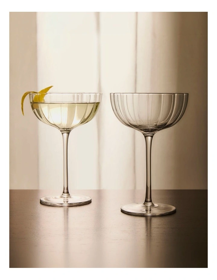 salt&pepper Aurora Cocktail Glass Set of 2 280mL in Clear image 7