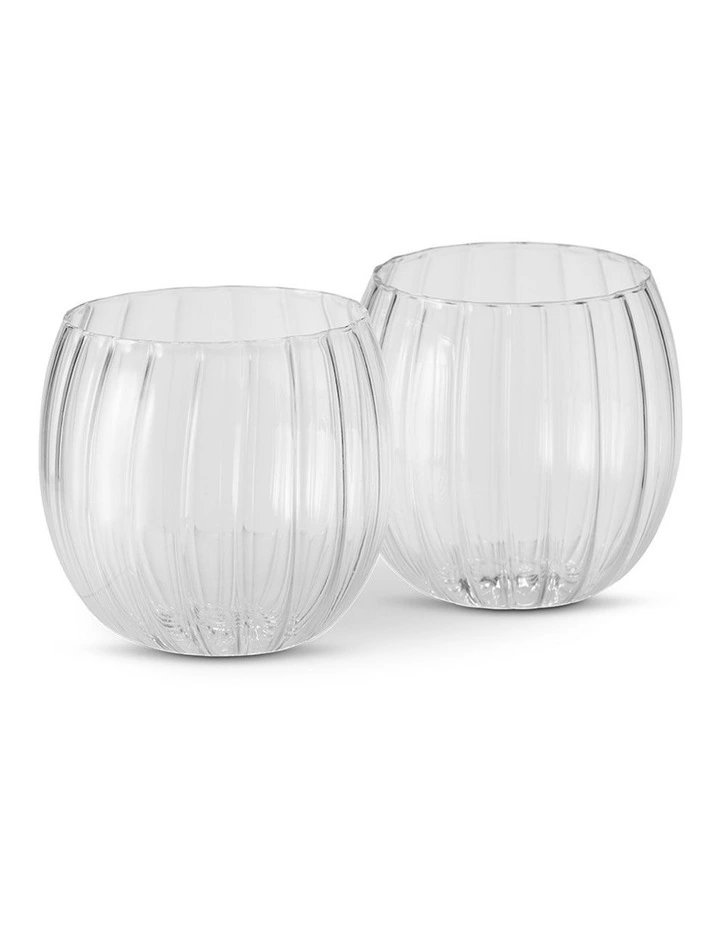 salt&pepper Aurora Tumbler Set of 2 400mL in Clear image 1