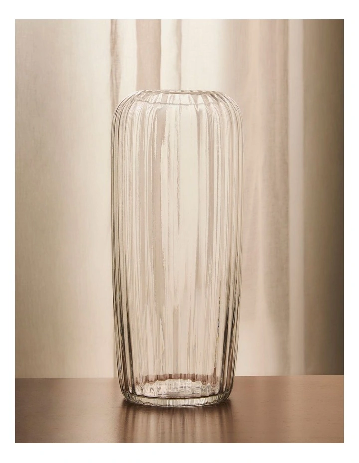 salt&pepper Aurora Vase 32cm in Clear image 4