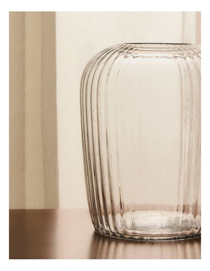 salt&pepper Aurora Vase 23cm in Clear image 6