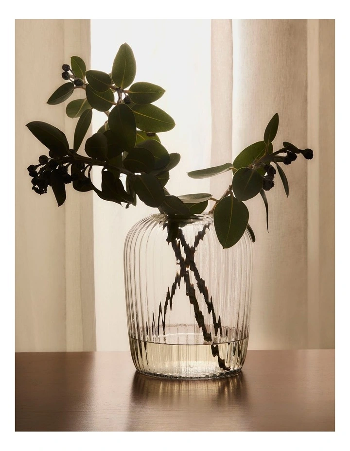 salt&pepper Aurora Vase 23cm in Clear image 7
