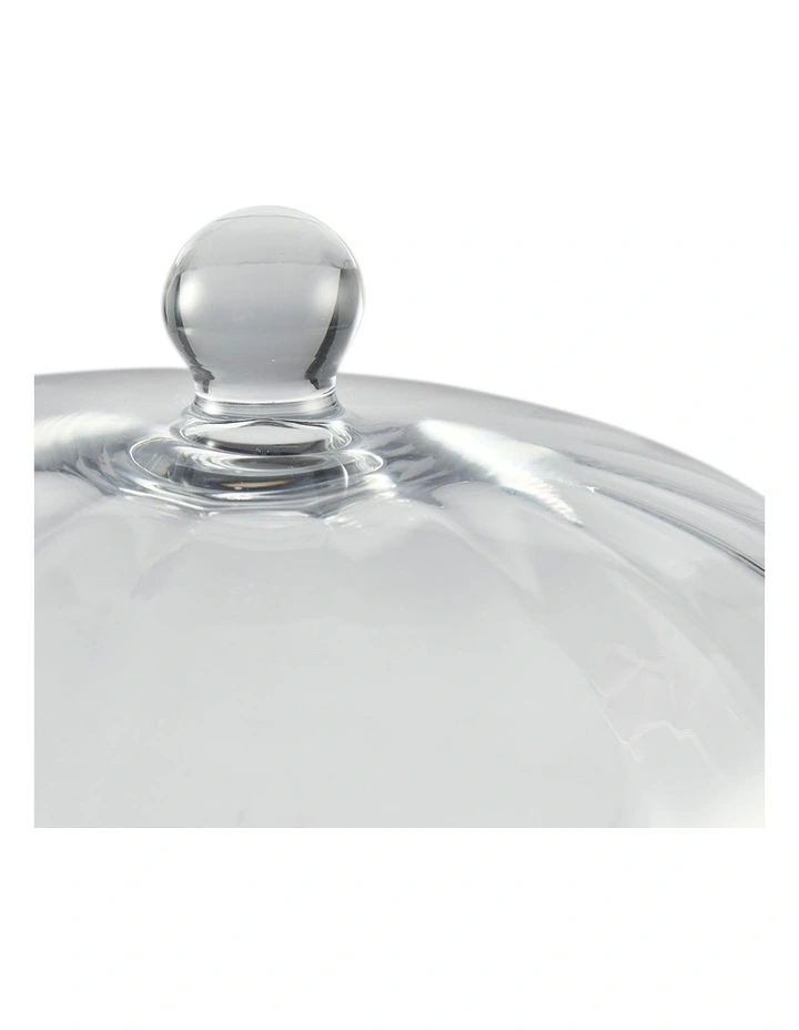 salt&pepper Aurora Cake Dome 28cm in Clear image 2