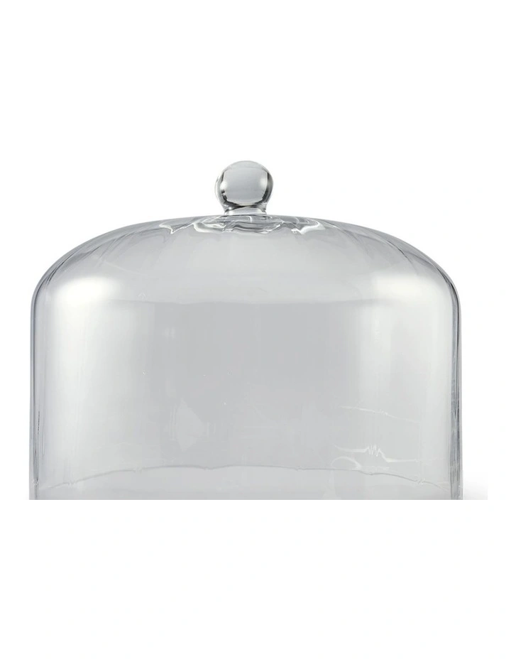 salt&pepper Aurora Cake Dome 28cm in Clear image 5