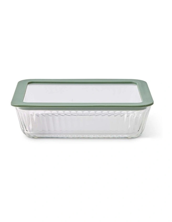 salt&pepper Store Rectangle Container 1.4L in Olive image 1