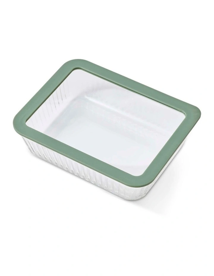 salt&pepper Store Rectangle Container 1.4L in Olive image 2