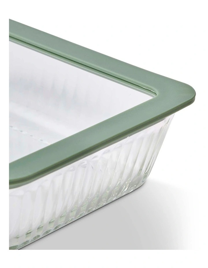 salt&pepper Store Rectangle Container 1.4L in Olive image 3