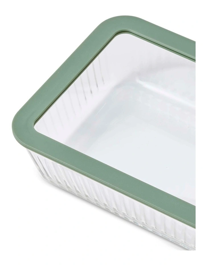 salt&pepper Store Rectangle Container 1.4L in Olive image 4