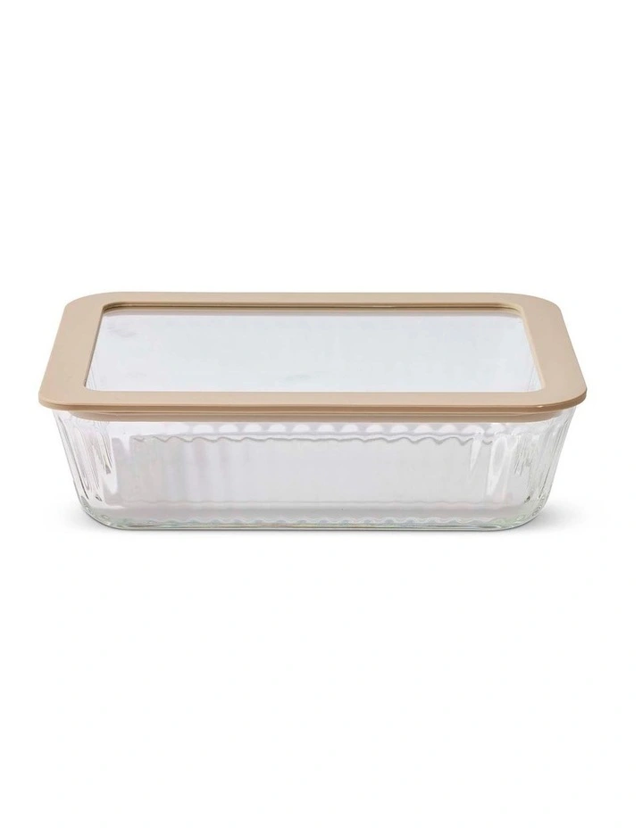 salt&pepper Store Rectangle Container 1.4L in Parchment image 1