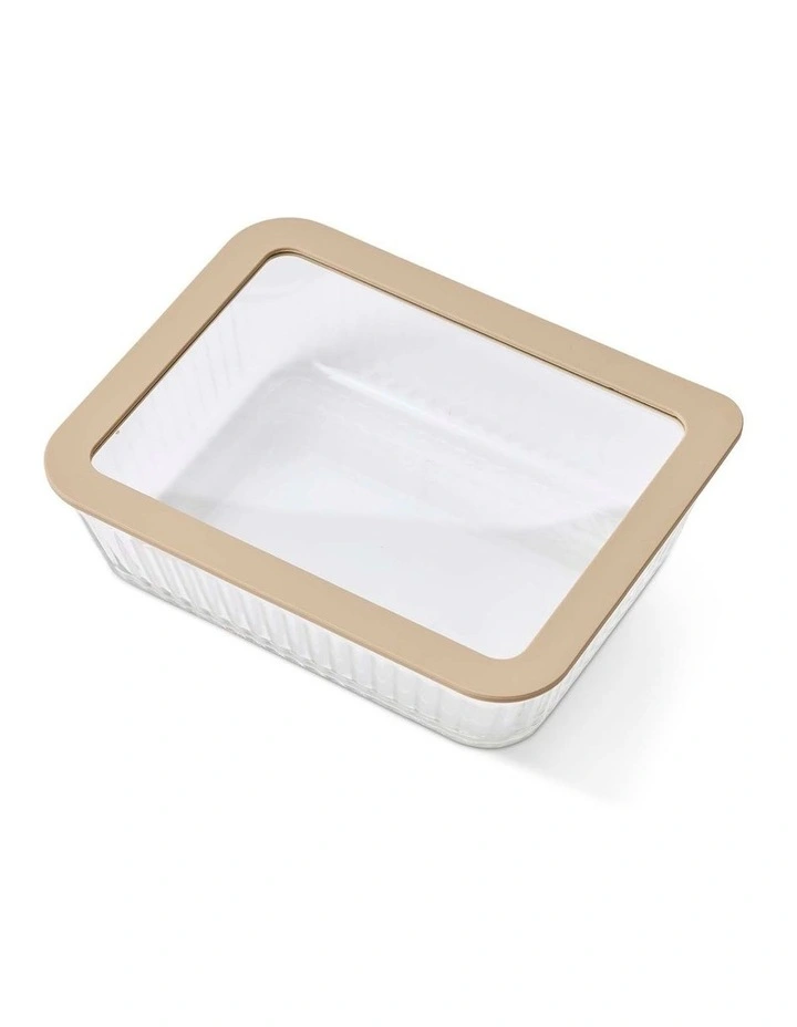salt&pepper Store Rectangle Container 1.4L in Parchment image 2