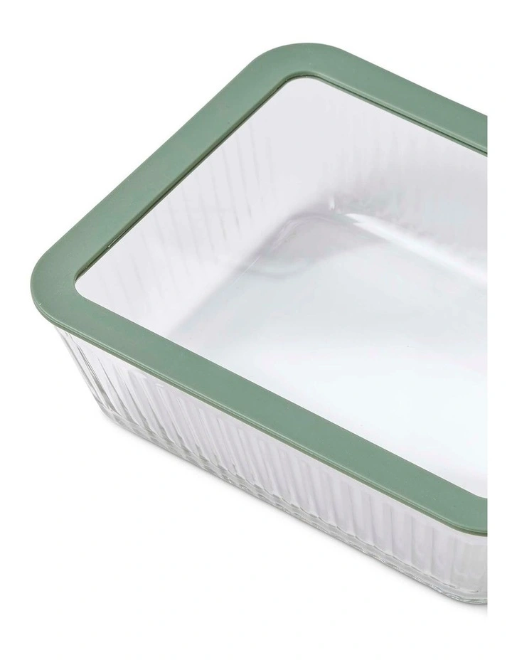 salt&pepper Store Rectangle Container 2.6L in Olive image 4