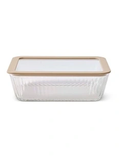 salt&pepper Store Rectangle Container 2.6L in Parchment