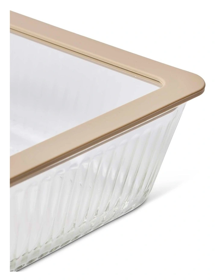 salt&pepper Store Rectangle Container 2.6L in Parchment image 3