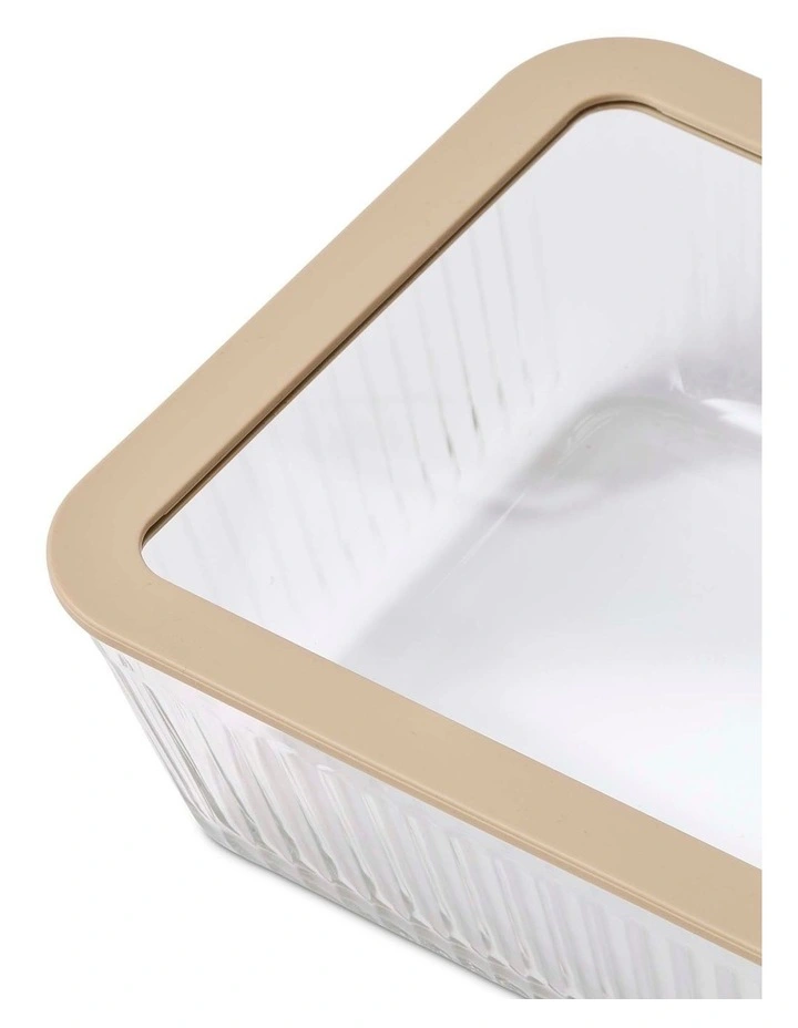 salt&pepper Store Rectangle Container 2.6L in Parchment image 4