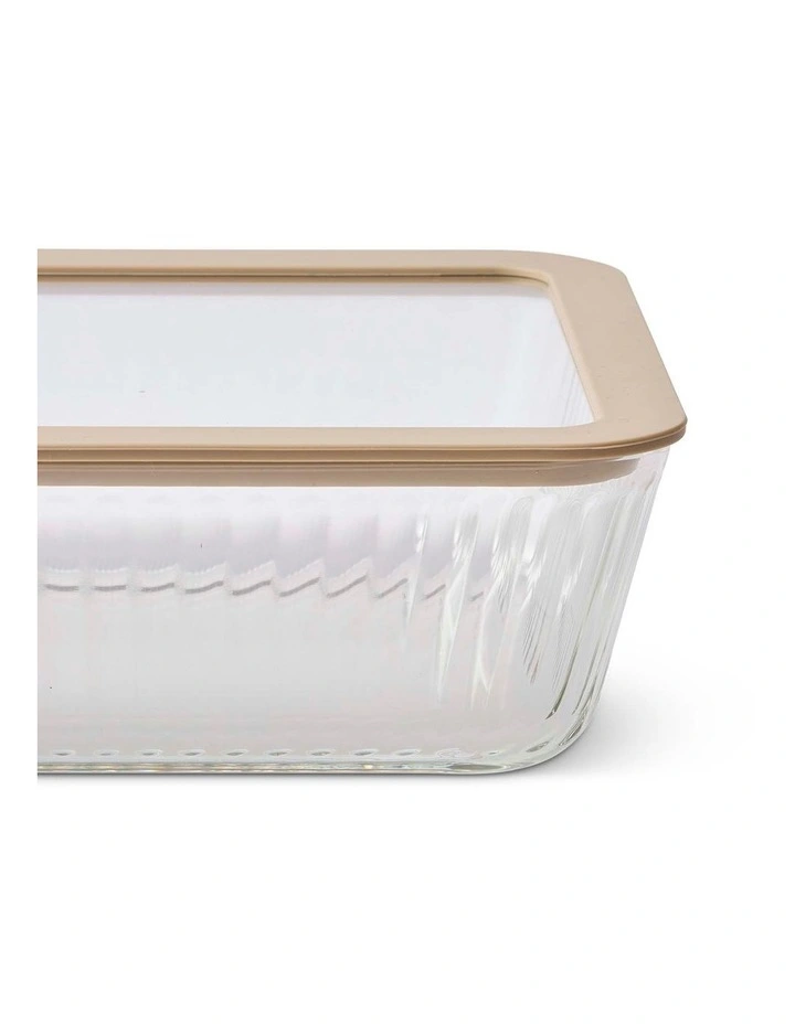 salt&pepper Store Rectangle Container 2.6L in Parchment image 5