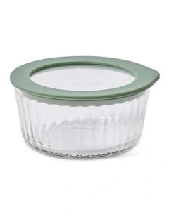 salt&pepper Store Round Container 470mL in Olive