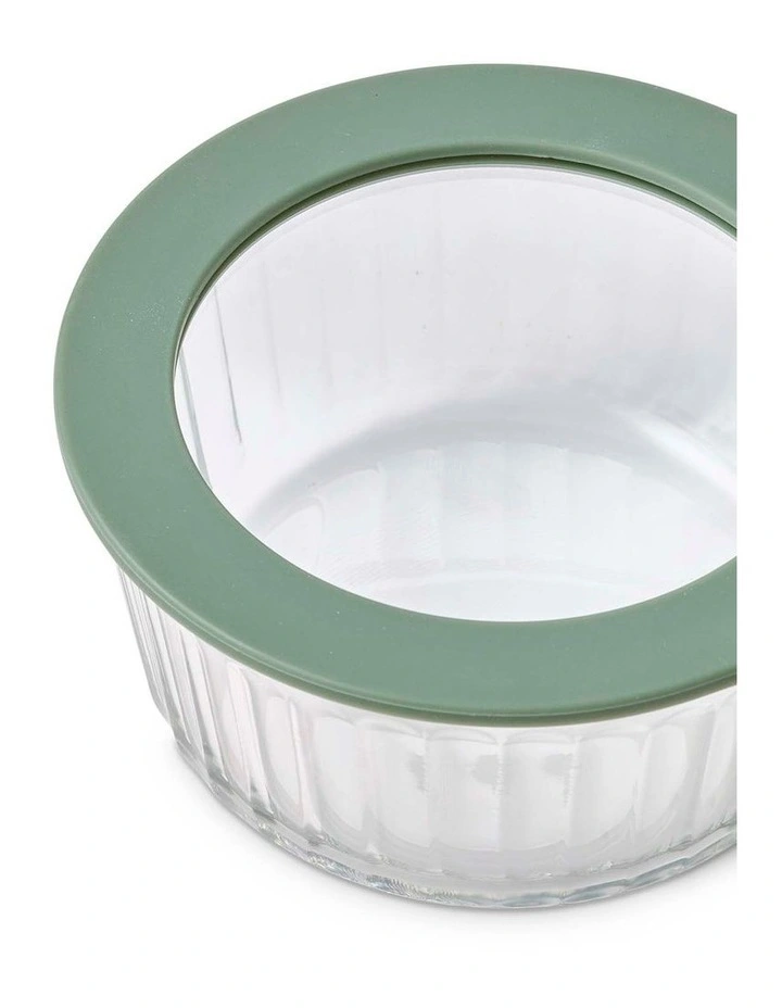 salt&pepper Store Round Container 470mL in Olive image 5
