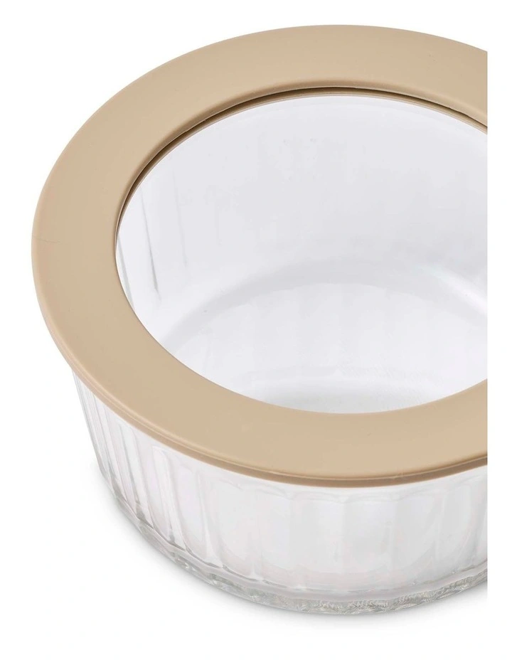 salt&pepper Store Round Container 470mL in Parchment image 4
