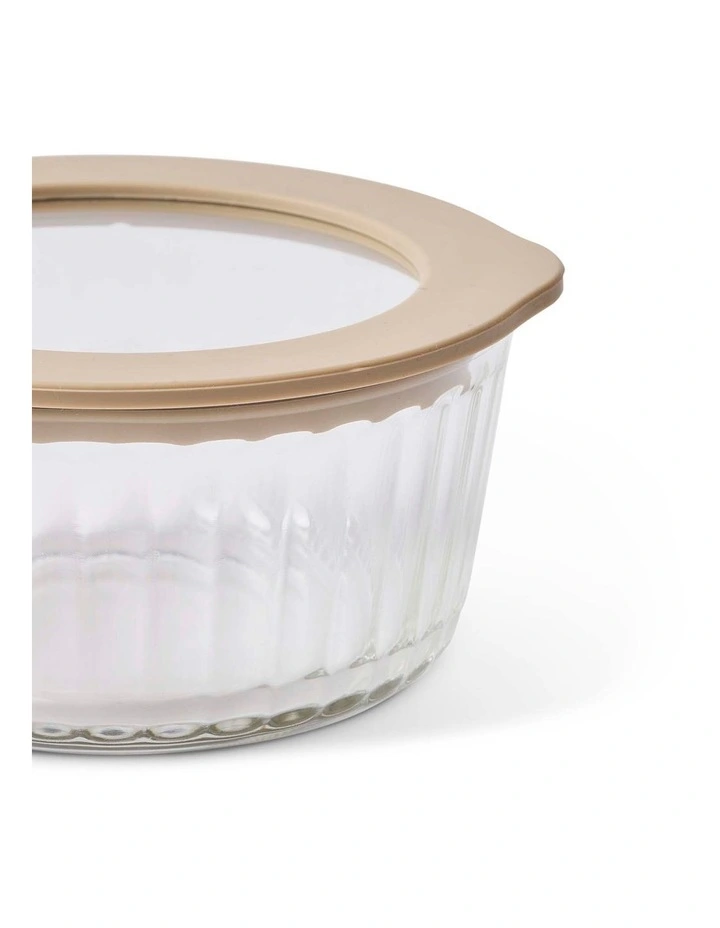 salt&pepper Store Round Container 470mL in Parchment image 5
