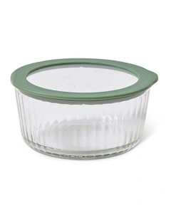salt&pepper Store Round Container 940mL in Olive