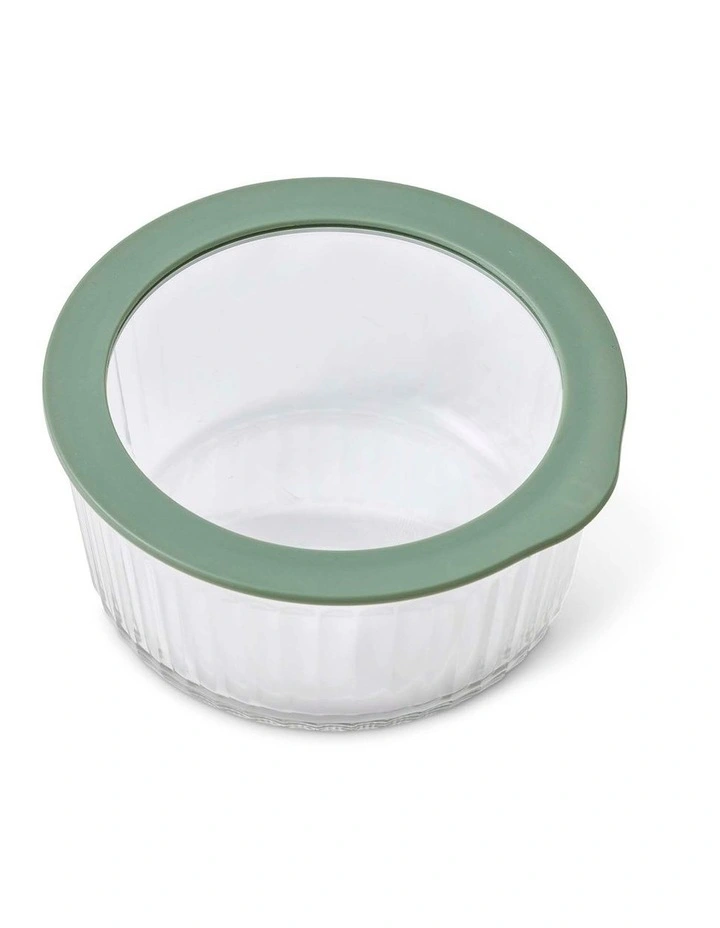 salt&pepper Store Round Container 940mL in Olive image 2