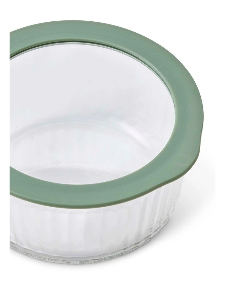 salt&pepper Store Round Container 940mL in Olive image 5