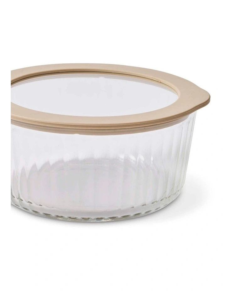 salt&pepper Store Round Container 940mL in Parchment image 4