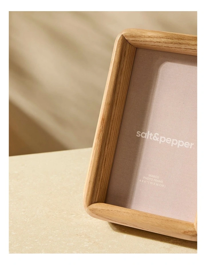 salt&pepper Marco Frame 4x6 Inch in Natural image 5