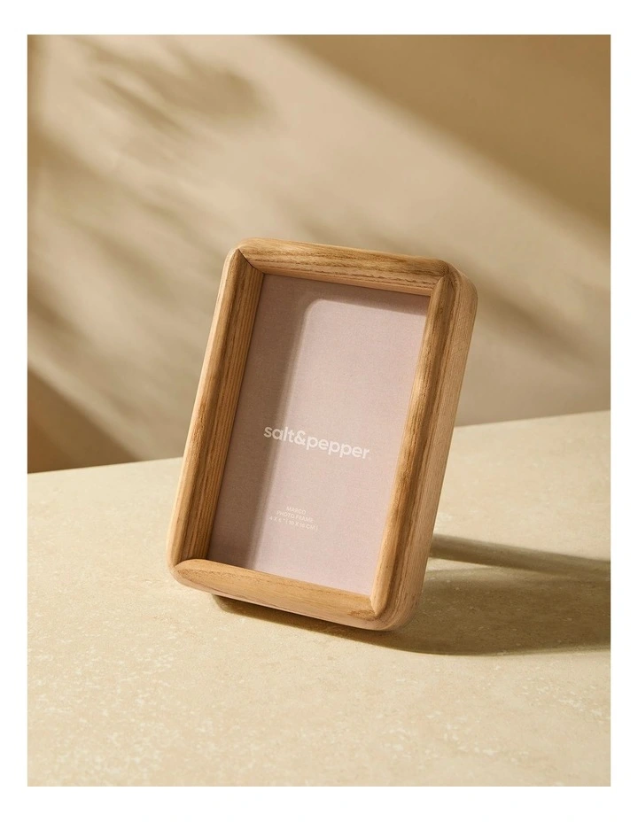 salt&pepper Marco Frame 4x6 Inch in Natural image 7