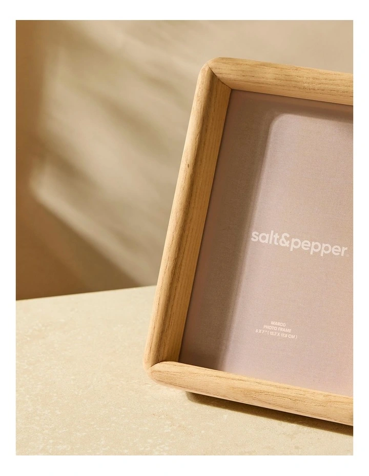 salt&pepper Marco Frame 5x7 Inch in Natural image 5