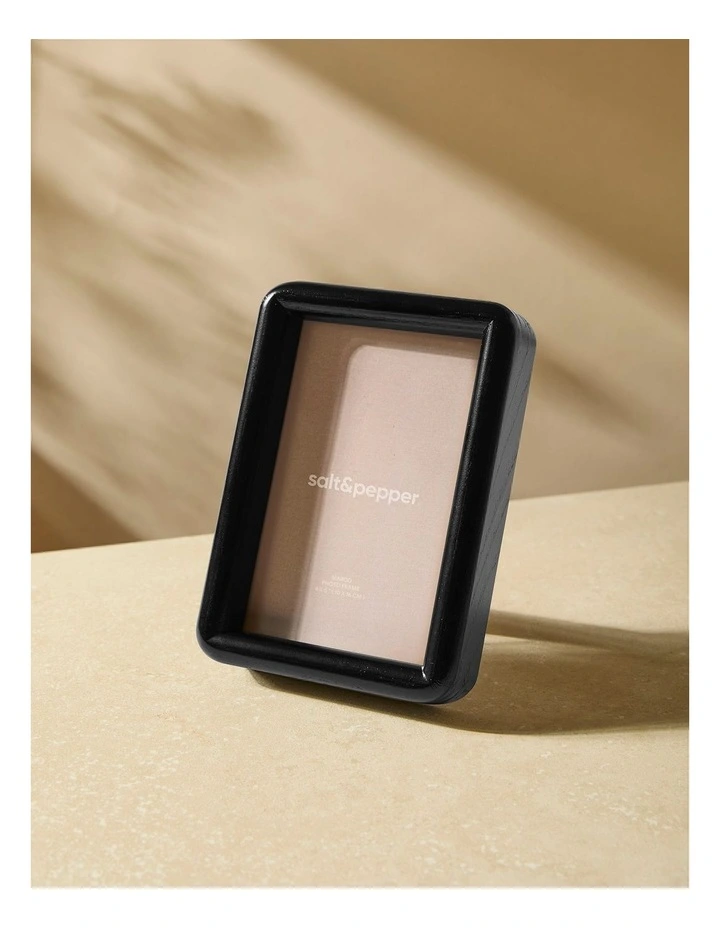 salt&pepper Marco Frame 4x6 Inch in Black image 7