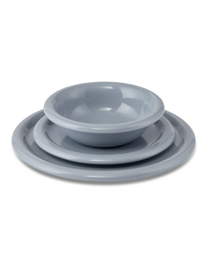 salt&pepper Finn Dinner Set 12 Piece in Ice image 1