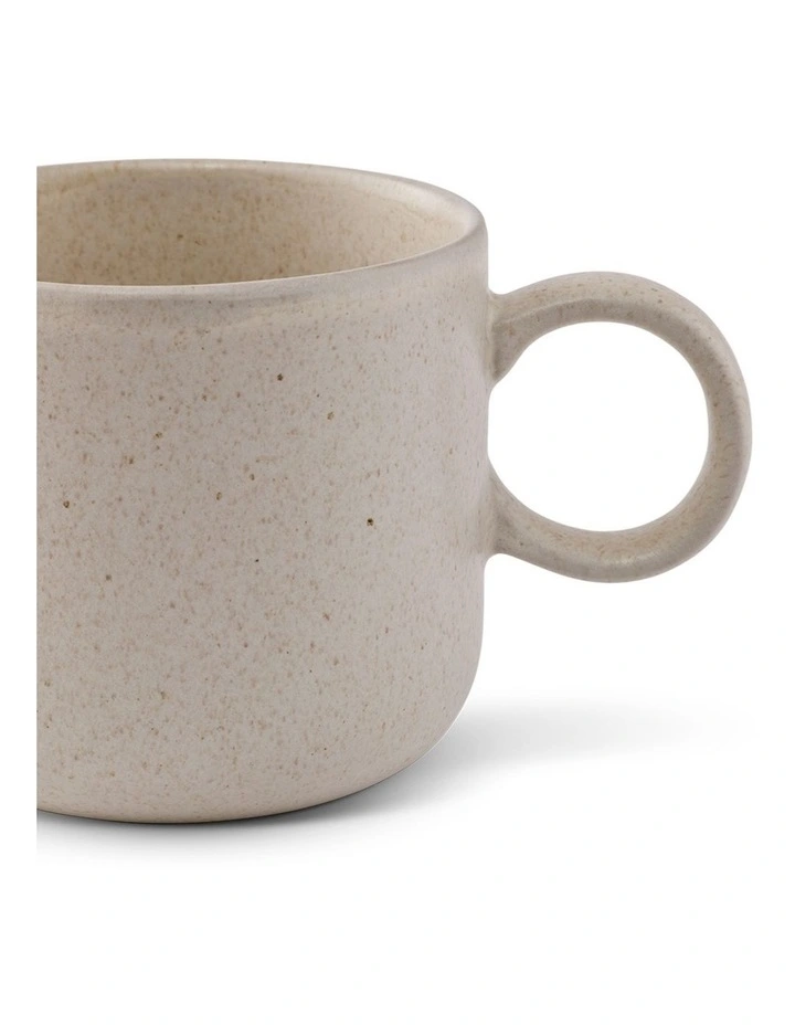 salt&pepper Finn Mug 370mL Set of 2 in Sand image 4