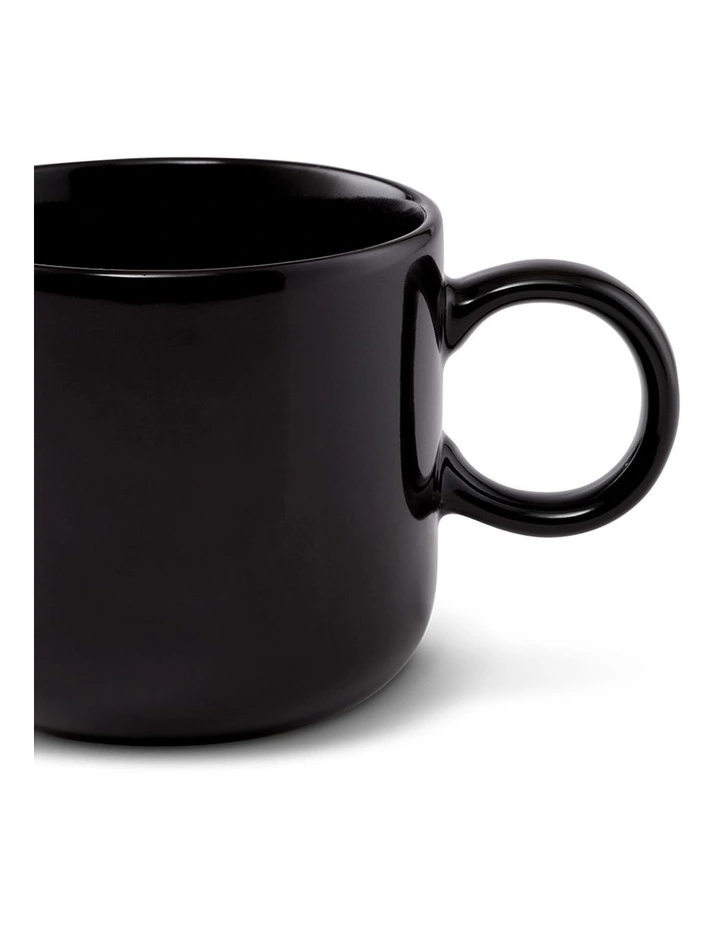 salt&pepper Finn Mug 370mL Set of 2 in Dark Chocolate image 4