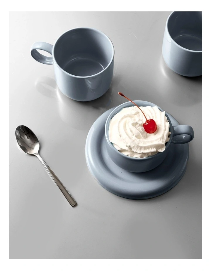 salt&pepper Finn Mug 370mL Set of 2 in Ice image 5