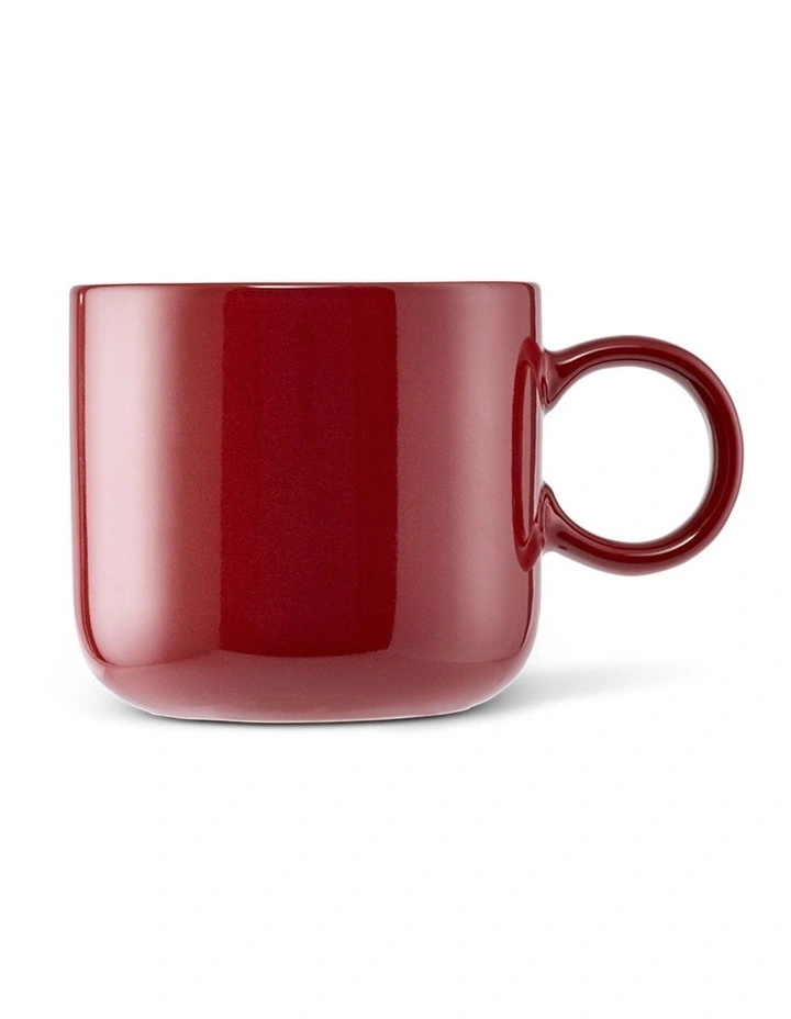salt&pepper Finn Mug 370mL Set of 2 in Crimson image 3