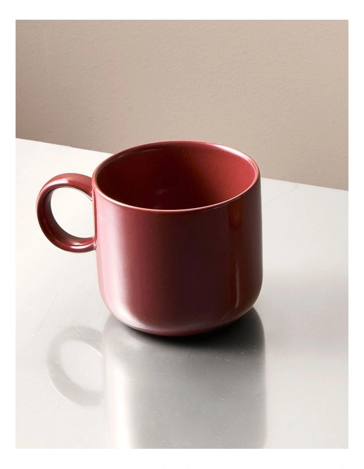 salt&pepper Finn Mug 370mL Set of 2 in Crimson image 6