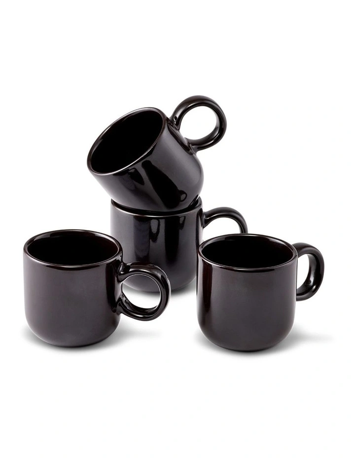 salt&pepper Finn Espresso Cup Set of 4 in Dark Chocolate image 1