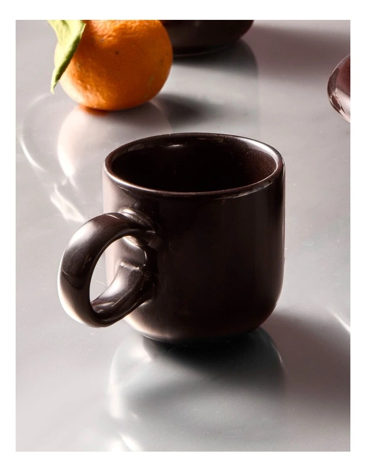 salt&pepper Finn Espresso Cup Set of 4 in Dark Chocolate image 6