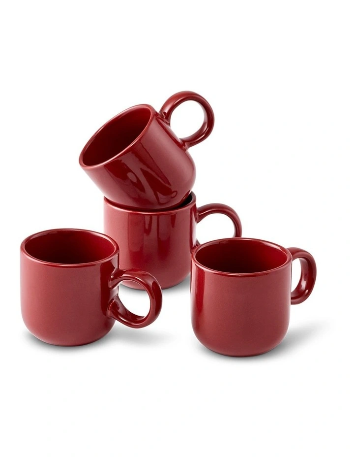 salt&pepper Finn Espresso Cup Set of 4 in Crimson image 1