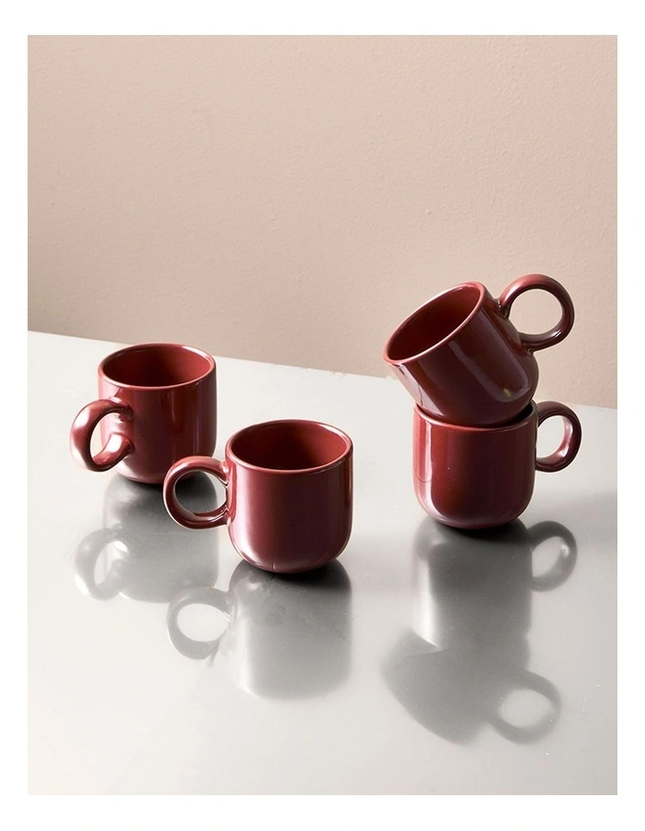 salt&pepper Finn Espresso Cup Set of 4 in Crimson image 7