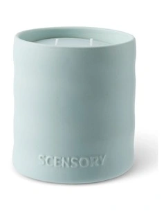 salt&pepper Sensory Candle 400g in Coastal Linen