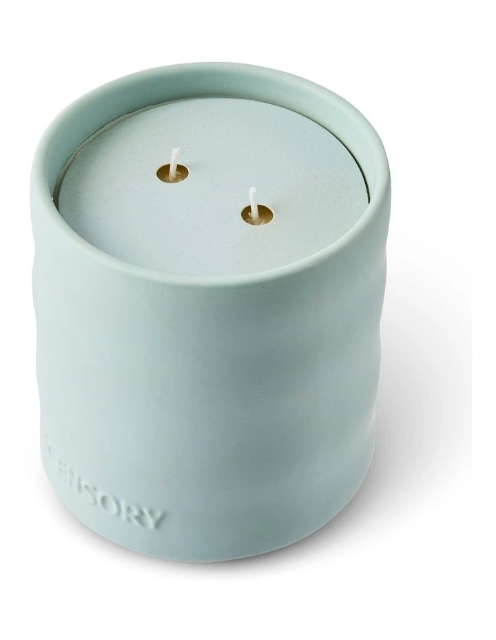 salt&pepper Sensory Candle 400g in Coastal Linen image 2